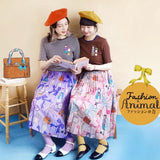TM - TM230702 Chiffon Pleat Skirt