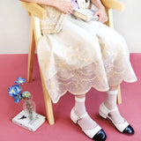 TM - TM230802 Embroidery Tulle Pants
