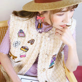 TM - TM230801 Embroidery Vest
