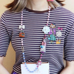 TM - MUS3461 Fashion Girl Long Necklace