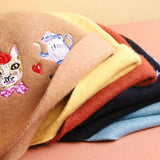 NL - SSMR-23-20 Wool Embroidered Bucket Hat