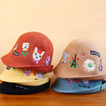NL - SSMR-23-20 Wool Embroidered Bucket Hat