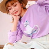 TCG - TCG2401 Prink Long Sleeve Tee