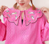 TCG - TCG2502 Embroidery Collar Top