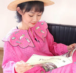 TCG - TCG2502 Embroidery Collar Top