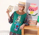 YK - YK2506 Ruffle Collar Sleeveless knit Top