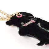 TM - CHB1947 Keychain Lady Cat 18th Century