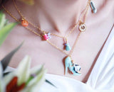 N2 - AOCE309 Cinderella and Slipper long necklace
