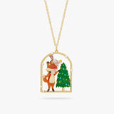 N2 - AQSP311 Christmas tree pendant necklace