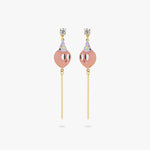 N2 - AQPP107 Pink balloon post earrings