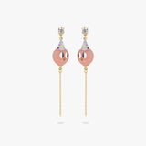 N2 - AQPP107 Pink balloon post earrings